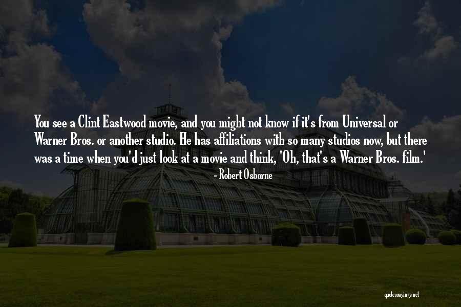 Affiliations Quotes By Robert Osborne Affiliations Quotes By Robert Osborne