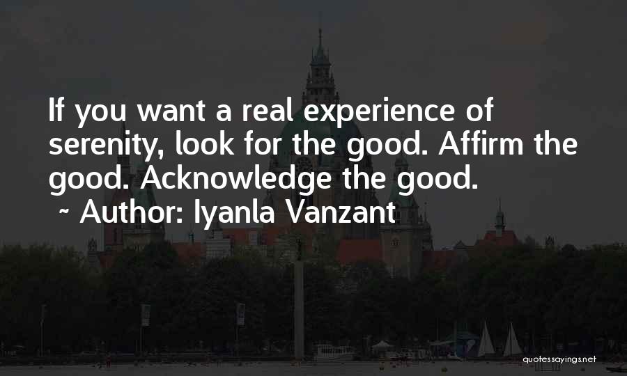 Affirm Quotes By Iyanla Vanzant