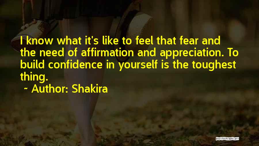 Affirmation Quotes By Shakira