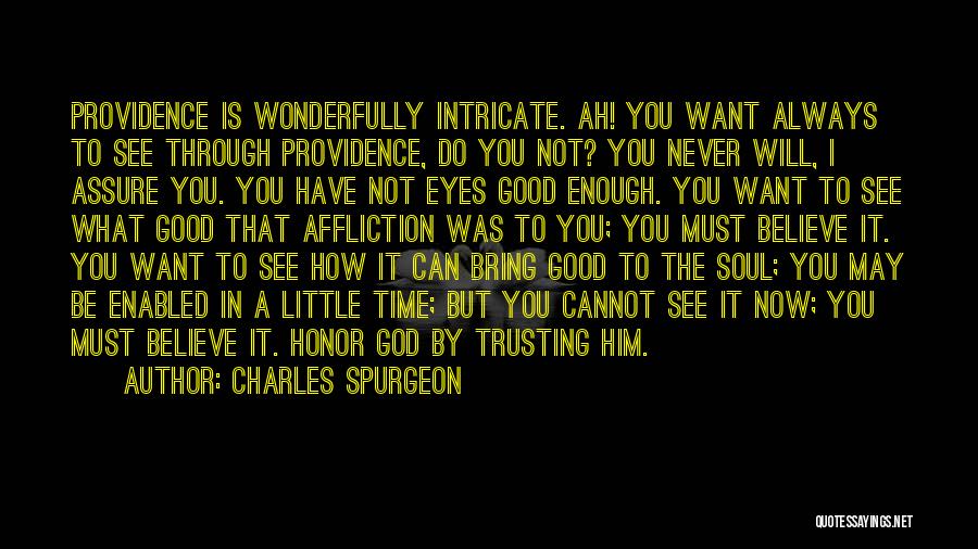 Affliction Christian Quotes By Charles Spurgeon