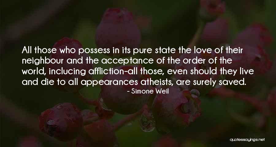 Affliction Quotes By Simone Weil Affliction Quotes By Simone Weil