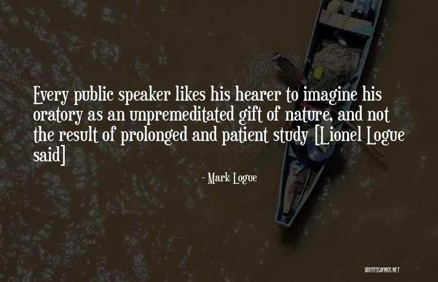 Affluent Synonym Quotes By Mark Logue