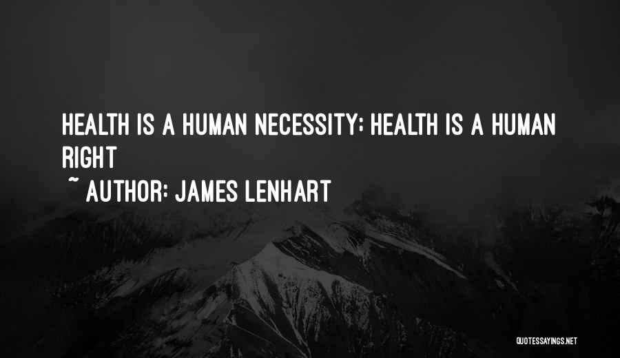 Affordable Care Quotes By James Lenhart