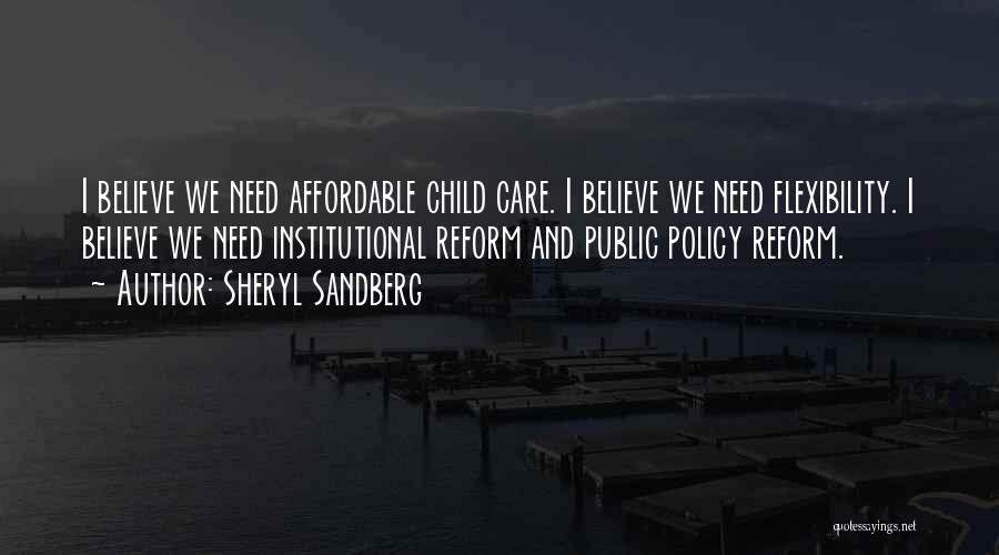 Affordable Care Quotes By Sheryl Sandberg