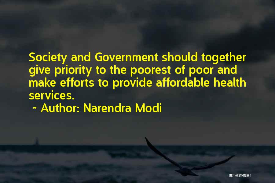 Affordable Health Quotes By Narendra Modi