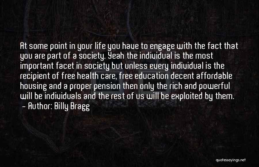 Affordable Housing Quotes By Billy Bragg