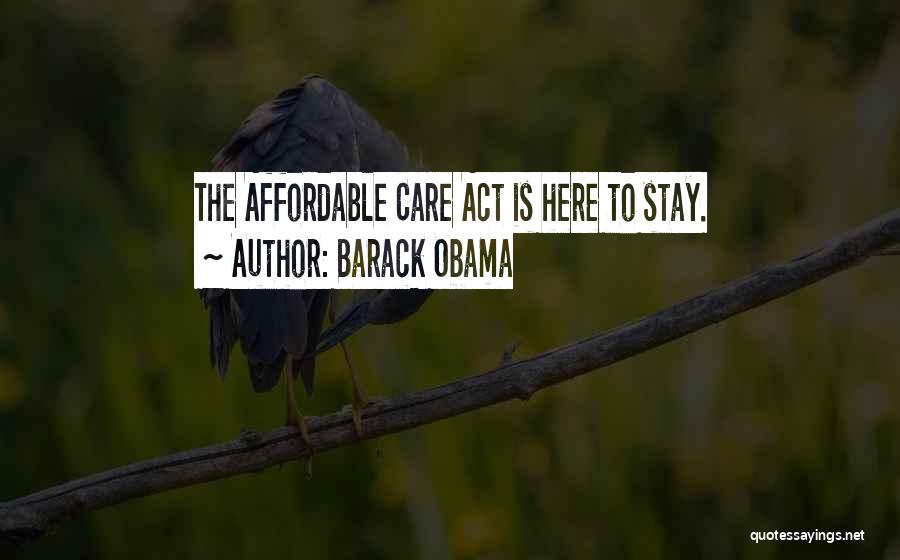 Affordable Quotes By Barack Obama