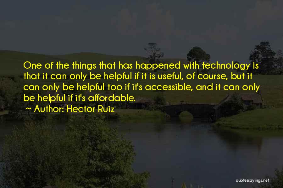 Affordable Quotes By Hector Ruiz