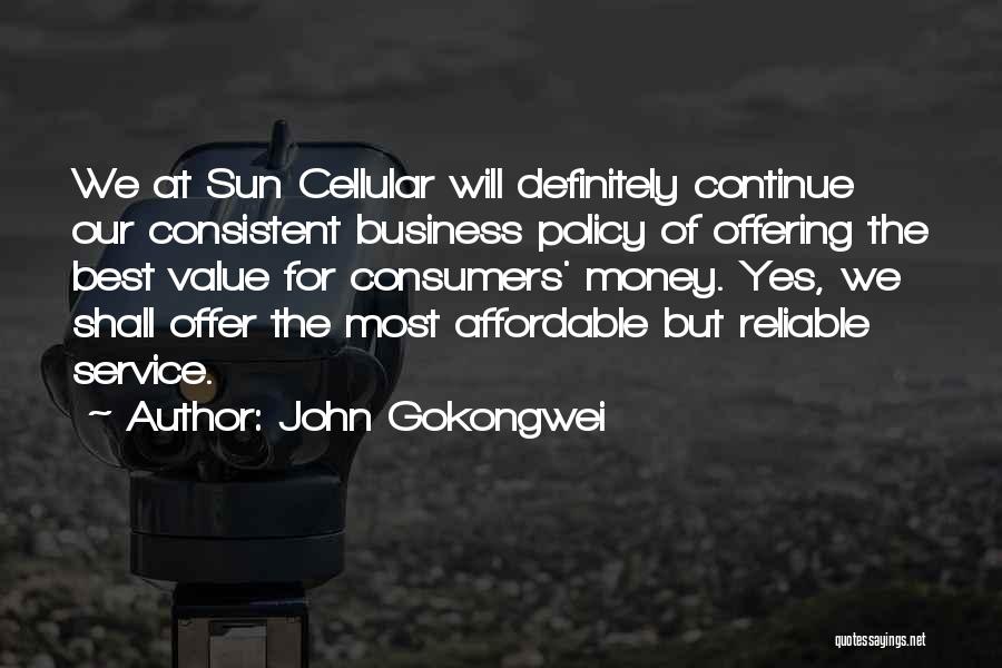 Affordable Service Quotes By John Gokongwei