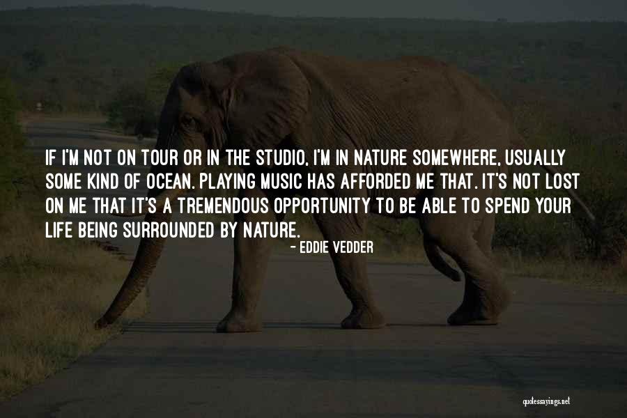 Afforded To Me Quotes By Eddie Vedder Afforded To Me Quotes By Eddie Vedder