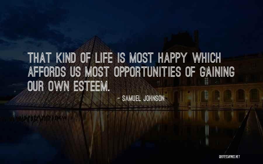 Affords Me The Opportunity Quotes By Samuel Johnson Affords Me The Opportunity Quotes By Samuel Johnson