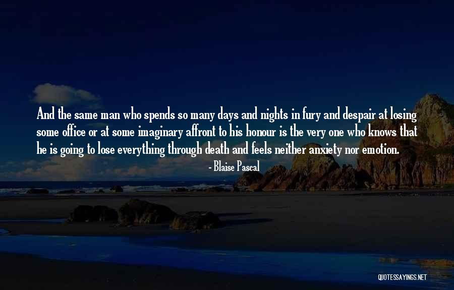 Affront Quotes By Blaise Pascal Affront Quotes By Blaise Pascal