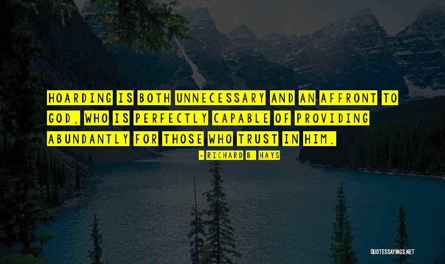 Affront Quotes By Richard B. Hays Affront Quotes By Richard B. Hays