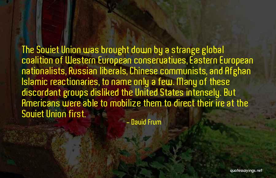 Afghan War Quotes By David Frum Afghan War Quotes By David Frum