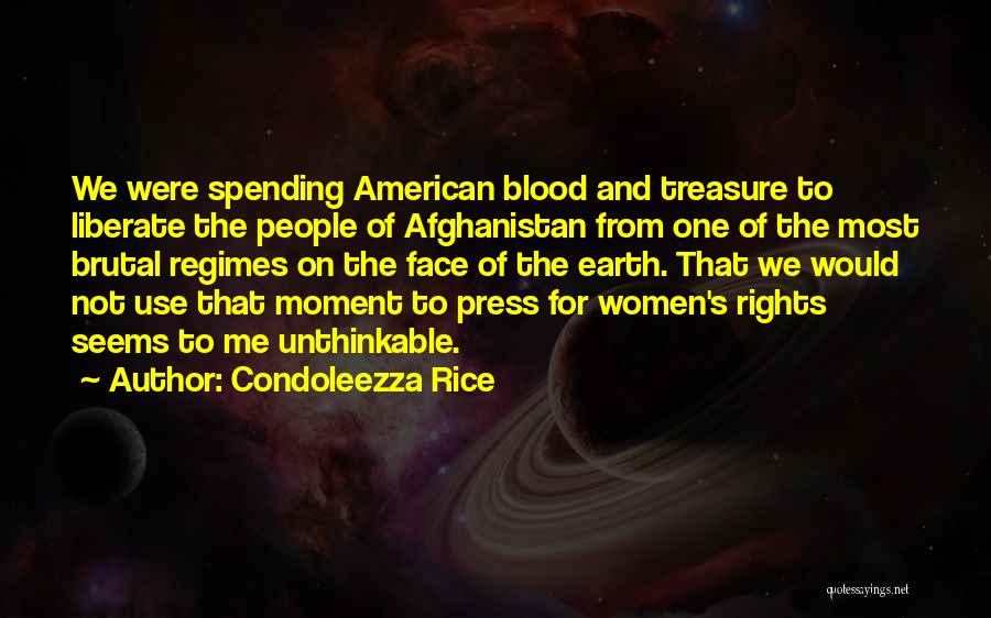 Afghanistan Quotes By Condoleezza Rice