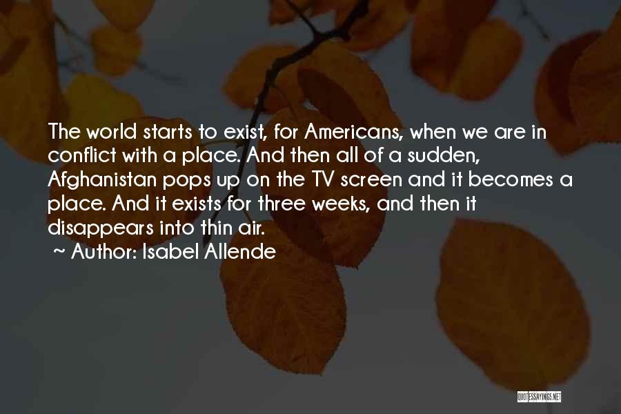 Afghanistan Quotes By Isabel Allende