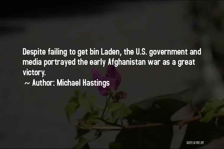 Afghanistan Quotes By Michael Hastings