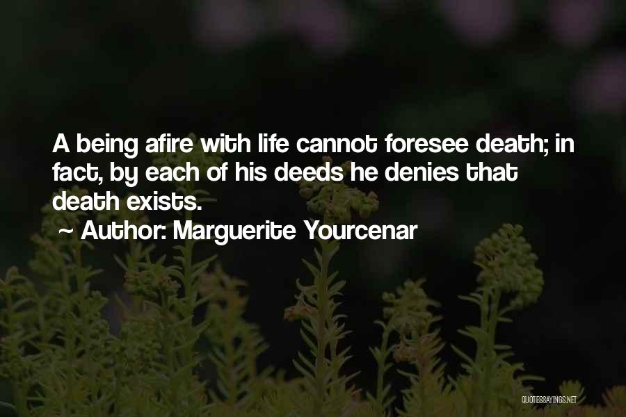 Afire Quotes By Marguerite Yourcenar