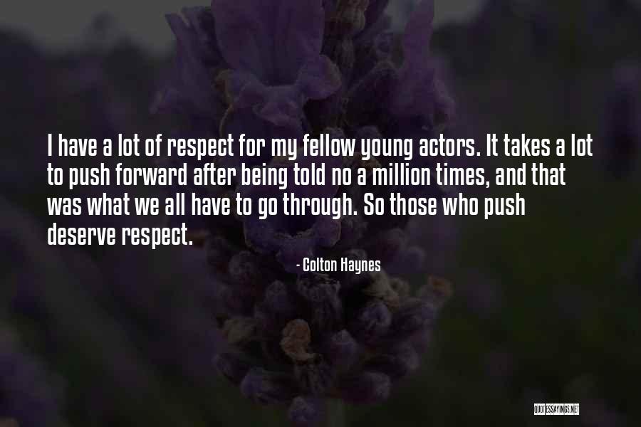 Afluencia Quotes By Colton Haynes Afluencia Quotes By Colton Haynes