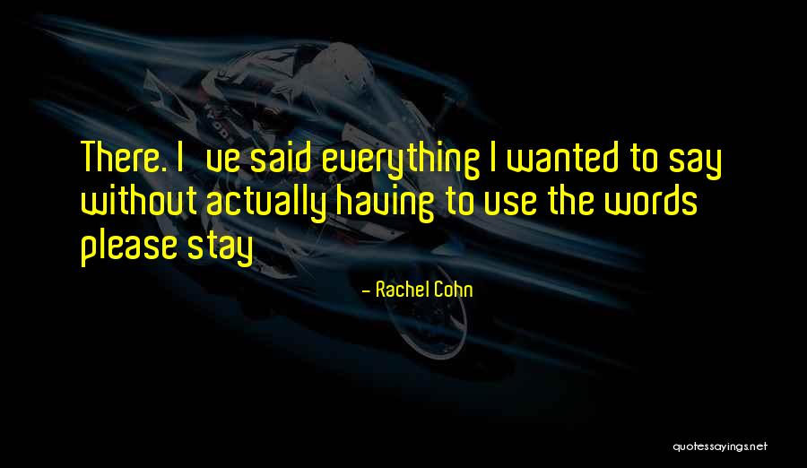 Afluentes Del Quotes By Rachel Cohn Afluentes Del Quotes By Rachel Cohn
