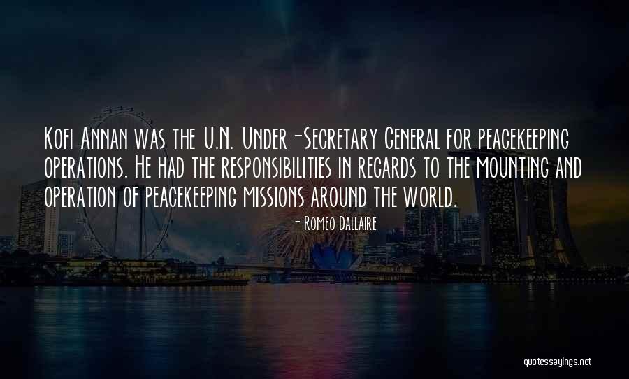 Afoul Def Quotes By Romeo Dallaire Afoul Def Quotes By Romeo Dallaire
