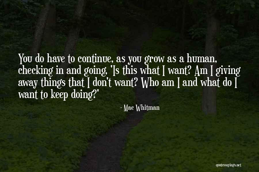 Afoul Quotes By Mae Whitman Afoul Quotes By Mae Whitman