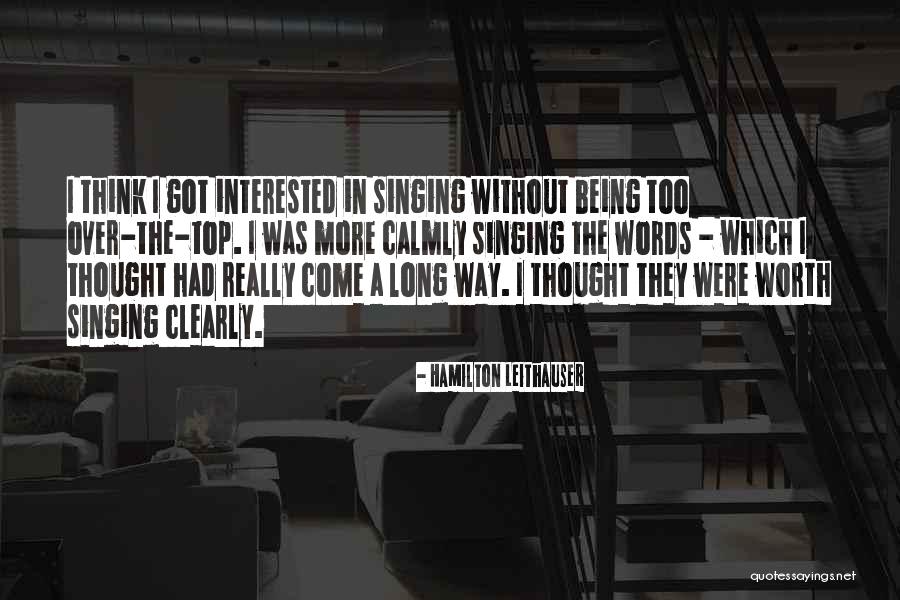 Afr Liefde Quotes By Hamilton Leithauser