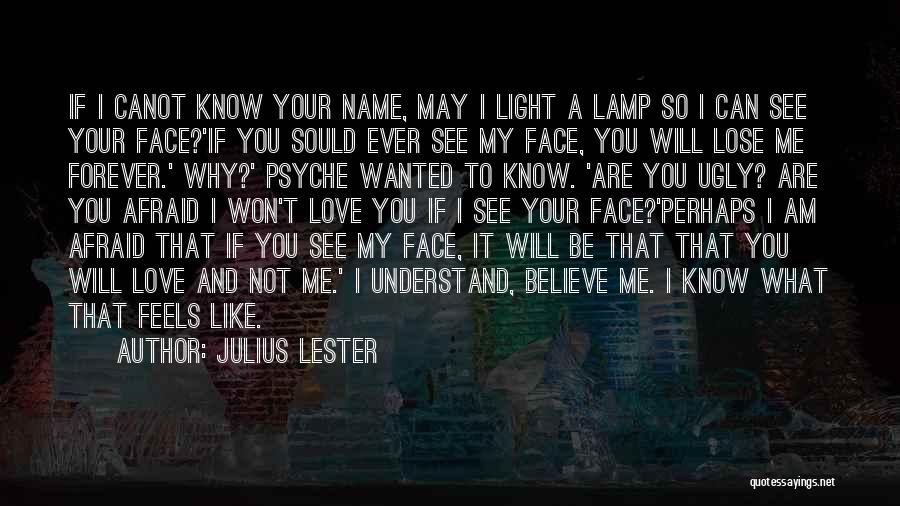 Afraid Lose You Quotes By Julius Lester