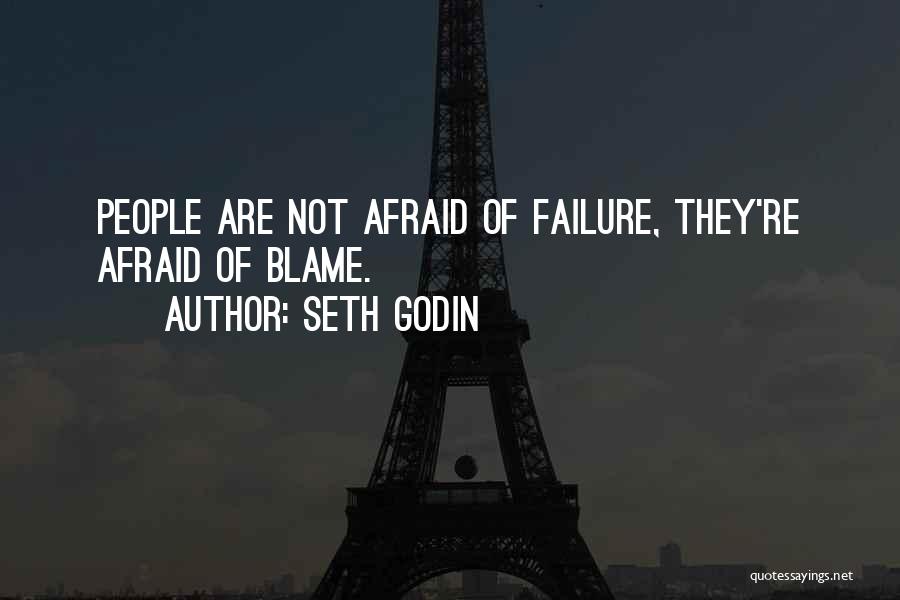 Afraid Of Failure Quotes By Seth Godin