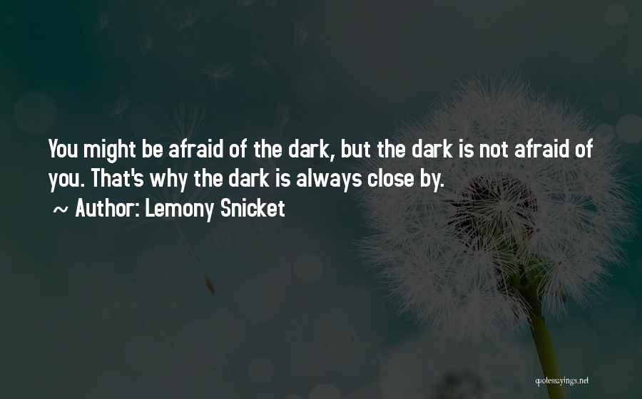 Afraid Of The Dark Quotes By Lemony Snicket