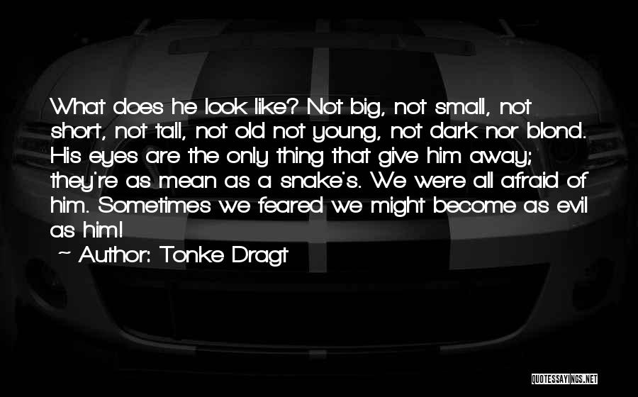 Afraid Of The Dark Quotes By Tonke Dragt