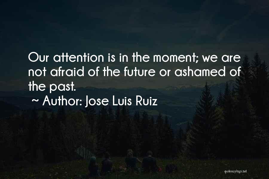 Afraid Of The Future Quotes By Jose Luis Ruiz