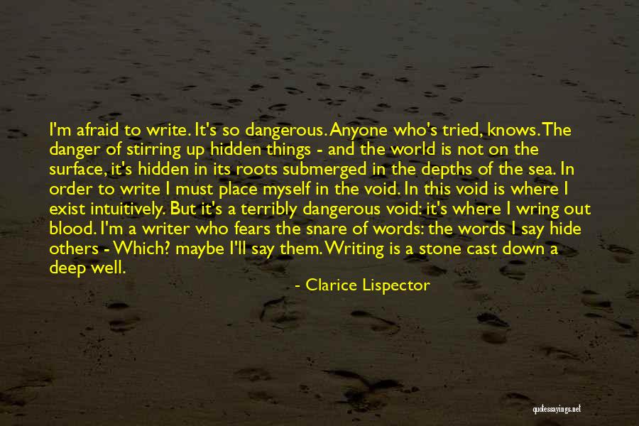 Afraid Of The Sea Quotes By Clarice Lispector Afraid Of The Sea Quotes By Clarice Lispector