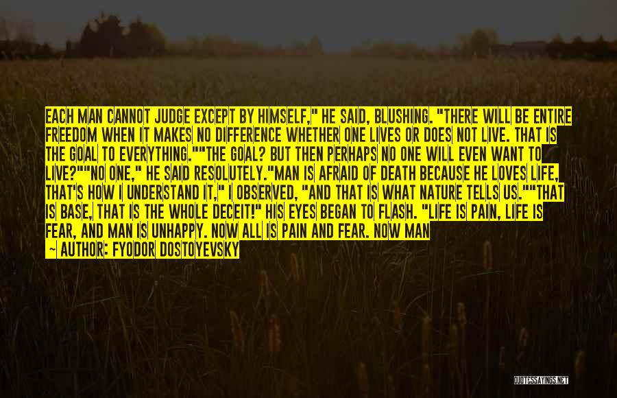 Afraid To Be Happy Quotes By Fyodor Dostoyevsky