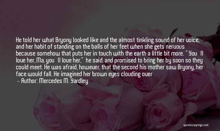 Afraid To Fall In Love Quotes By Mercedes M. Yardley