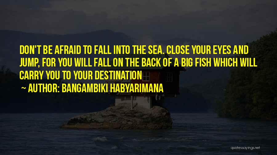 Afraid To Fall Quotes By Bangambiki Habyarimana