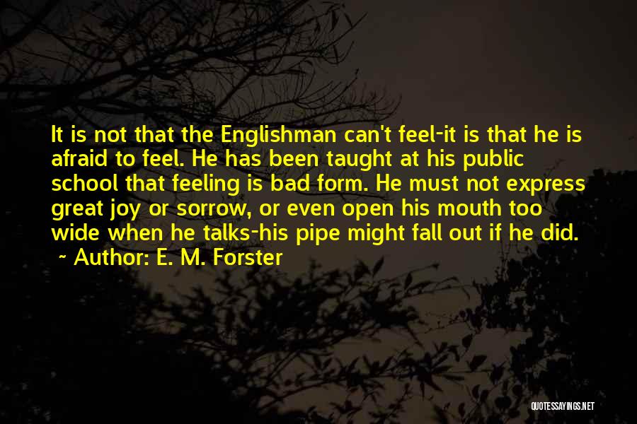 Afraid To Fall Quotes By E. M. Forster