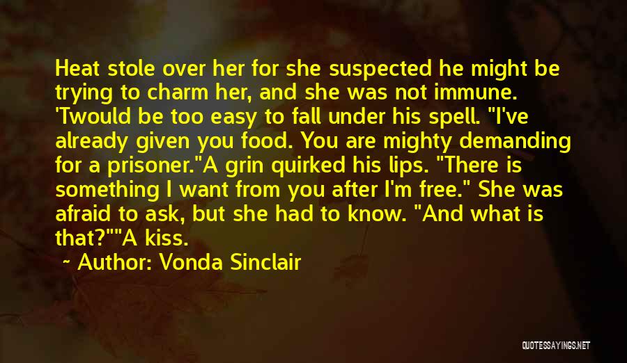 Afraid To Fall Quotes By Vonda Sinclair