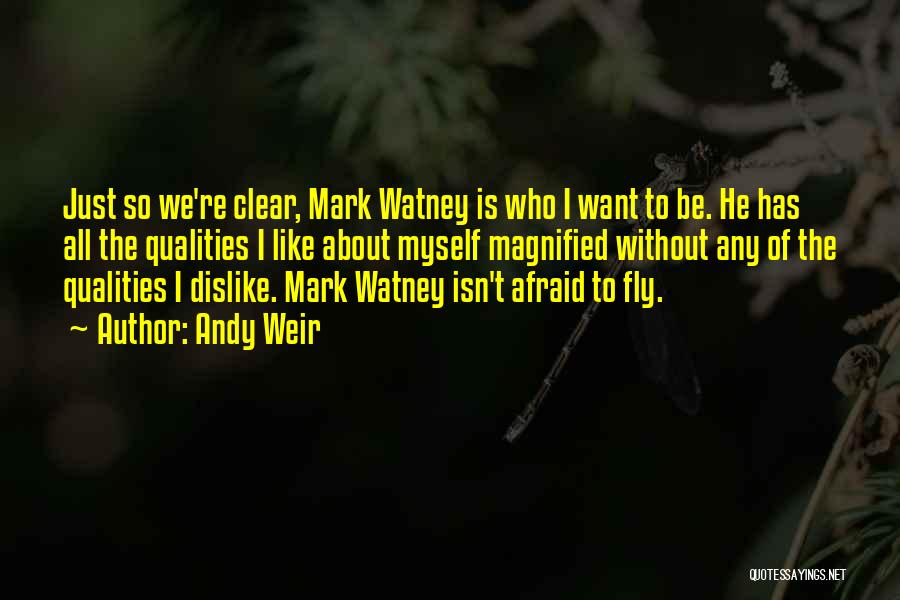 Afraid To Fly Quotes By Andy Weir