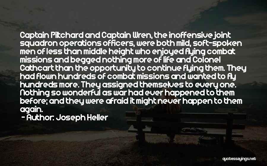 Afraid To Fly Quotes By Joseph Heller