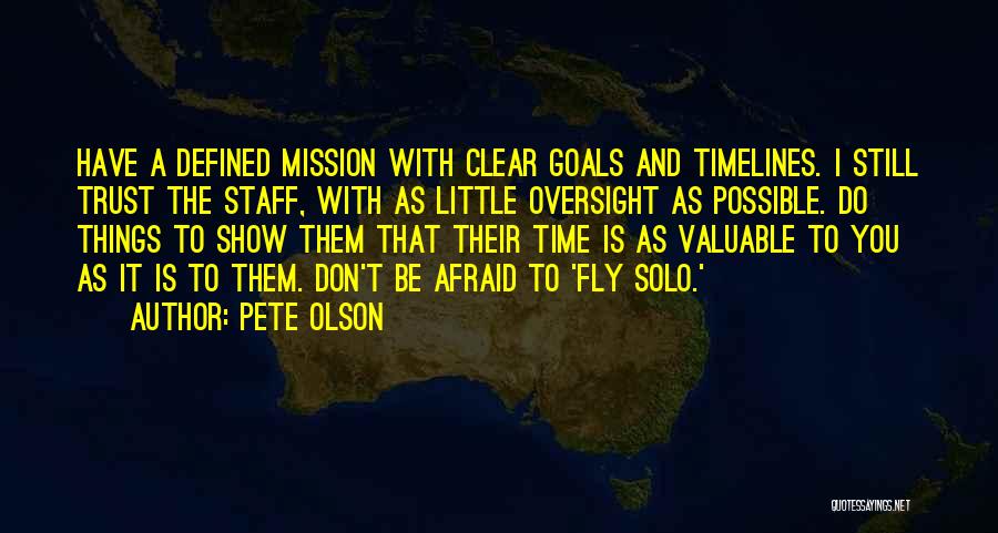 Afraid To Fly Quotes By Pete Olson