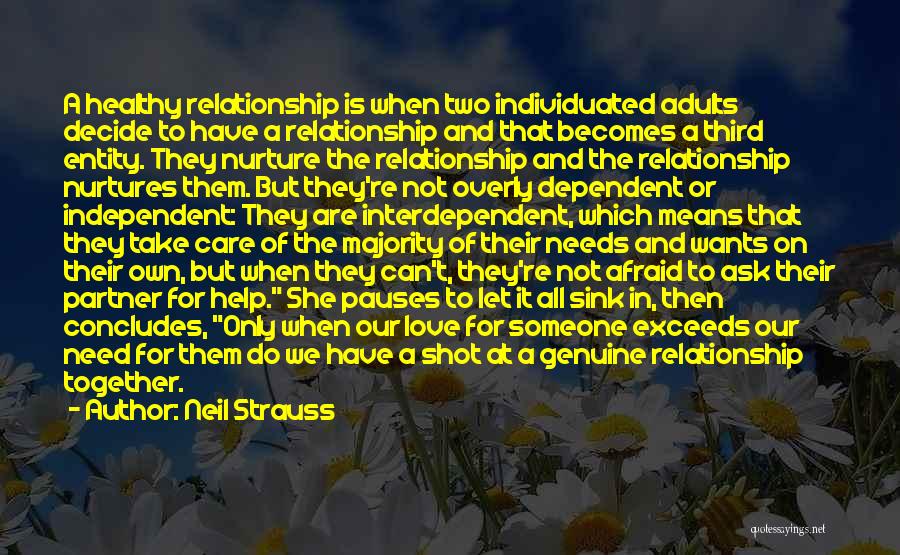 Afraid To Love Someone Quotes By Neil Strauss