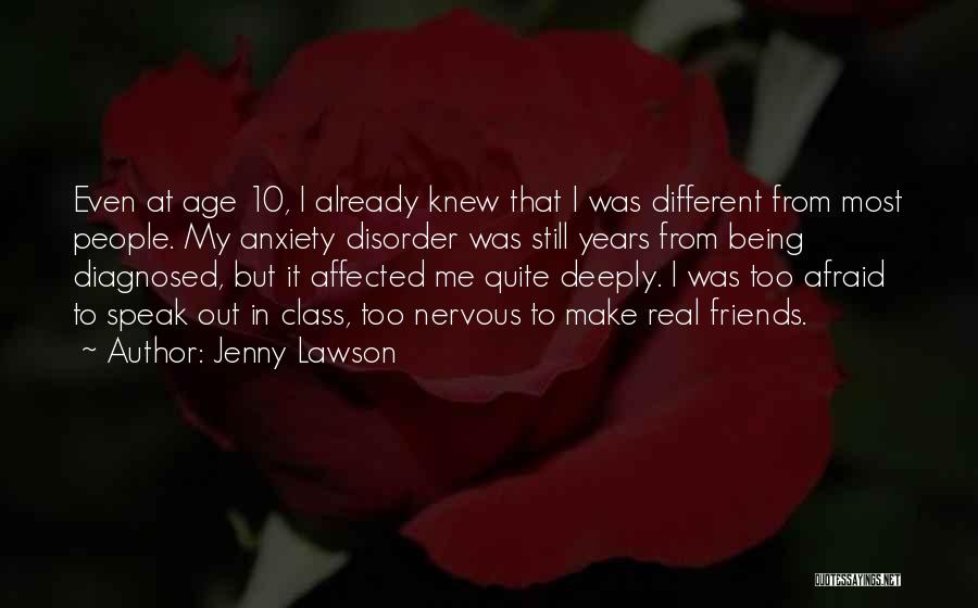 Afraid To Speak Out Quotes By Jenny Lawson