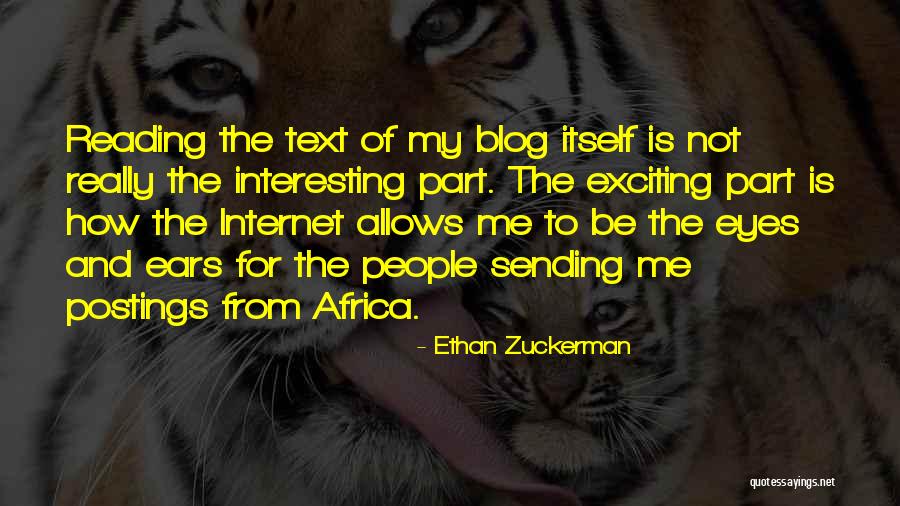 Africa Quotes By Ethan Zuckerman