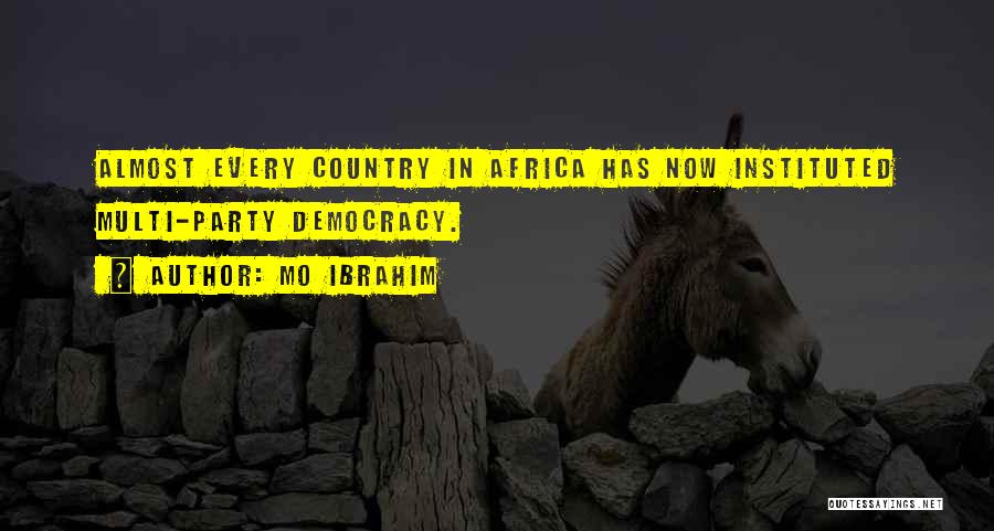 Africa Quotes By Mo Ibrahim