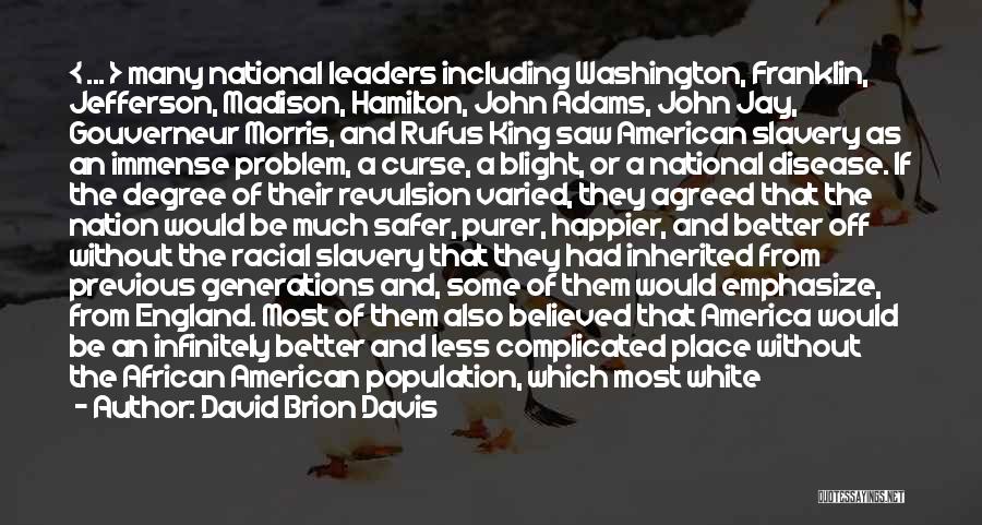 African American History Quotes By David Brion Davis