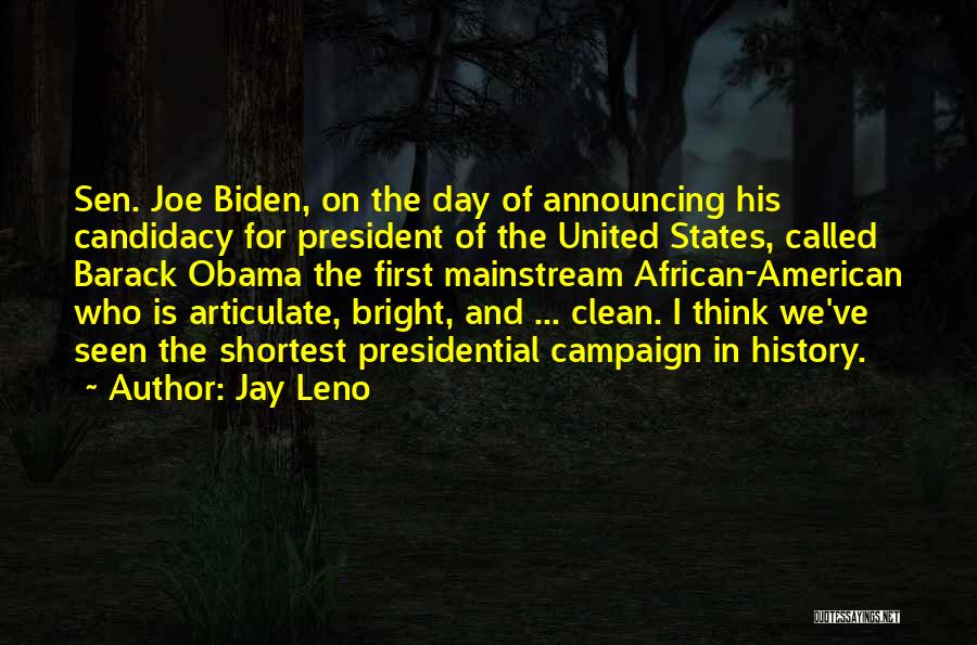 African American History Quotes By Jay Leno