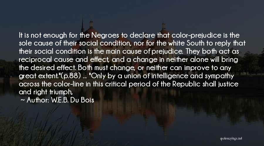 African American Racism Quotes By W.E.B. Du Bois