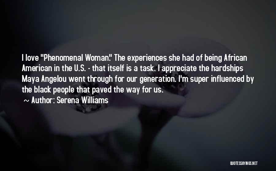 African American Self Love Quotes By Serena Williams