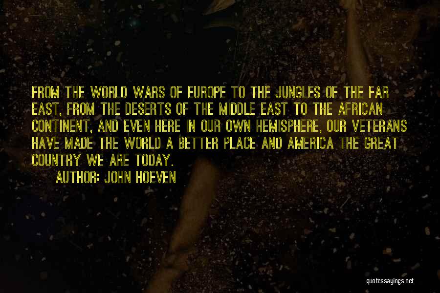 African Continent Quotes By John Hoeven